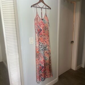 NWT Vibrant Multicolor Maxi Dress